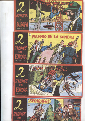 Dos Americanos en Europa, facsimil, coleccion de 24 numeros