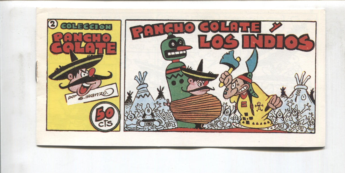 Iranzo: Pancho Colate, facsimil numero 2: Pancho Colate y los indios
