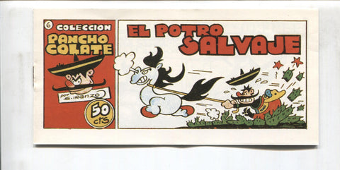 Iranzo: Pancho Colate, facsimil numero 6: El potro salvaje