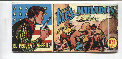 Facsimil: El Pequeño Sheriff  numero 267: Tres malvados