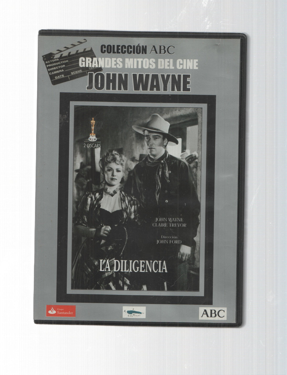 DVD, Coleccion ABC: La Diligencia. John Wayne, Grandes Mitos del Cine