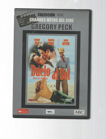 DVD, Coleccion ABC: Duelo al Sol. Gregory Peck, Grandes Mitos del Cine