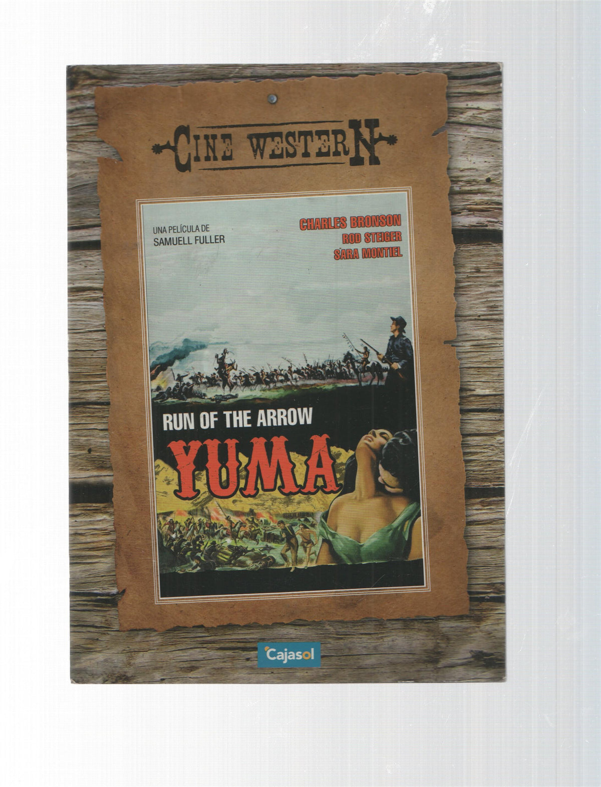 DVD, Cine Western: Yuma (1957), run of the arrow. Una pelicula de Samuell Fuller