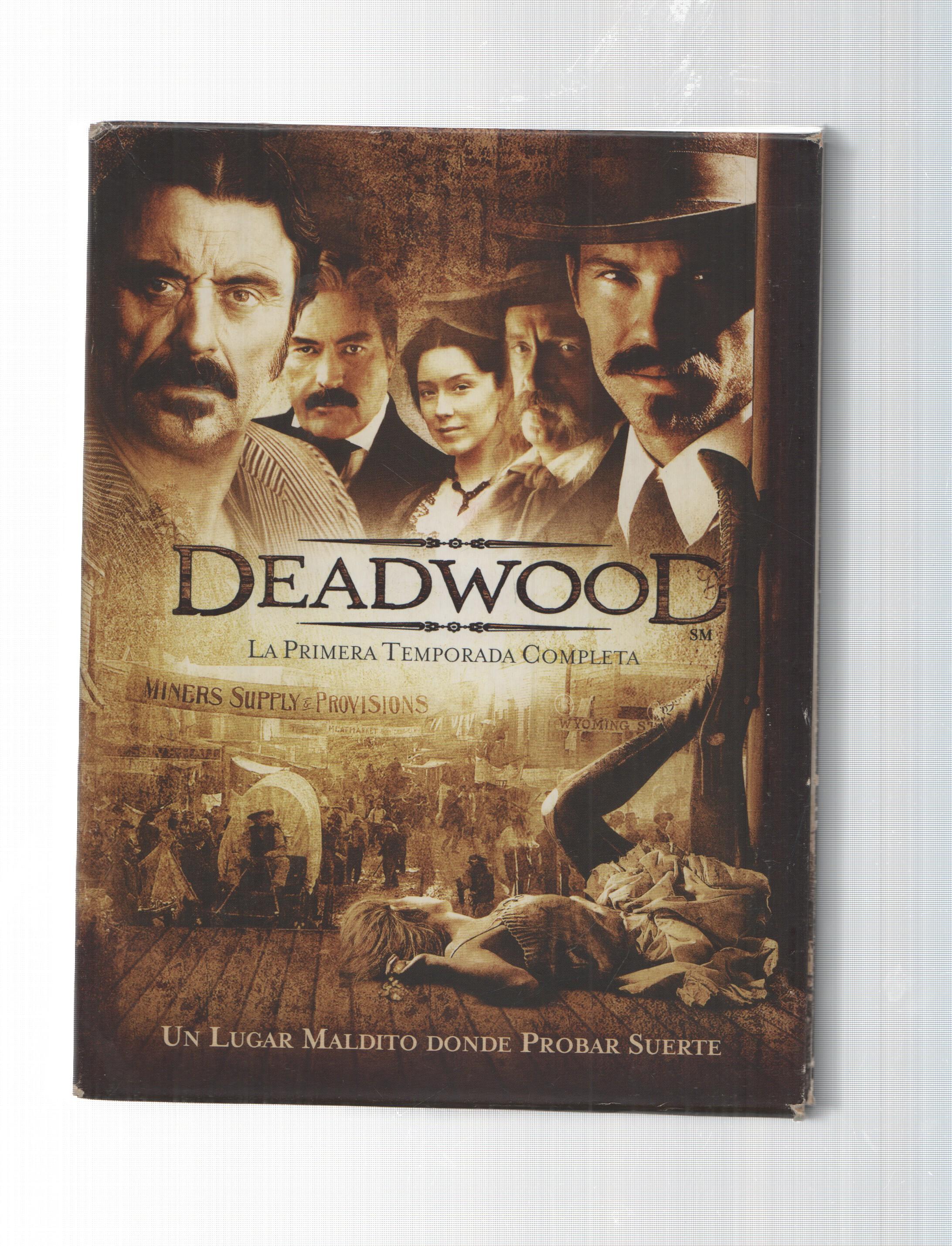 Serie DVD: Deadwood primera temporada (4 DVDs). Un lugar maldito donde probar suerte