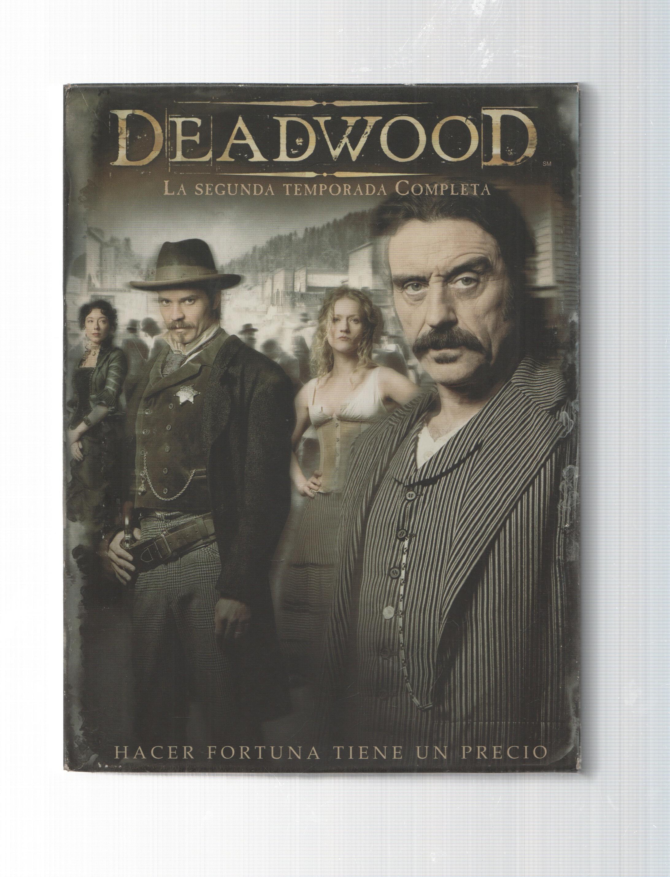 Serie DVD: Deadwood segunda temporada (4 DVDs). Hacer fortuna tiene un precio