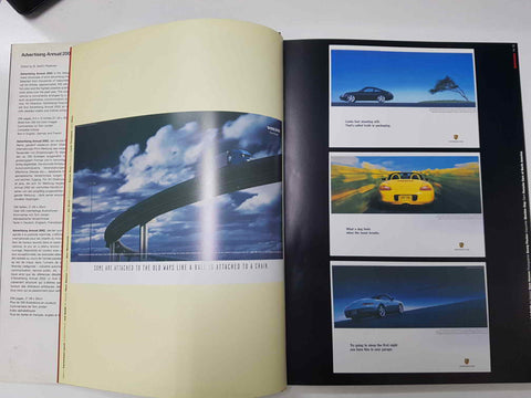 Libro publicidad: Advertising Annual 2002 - Graphis. Los textos estan en aleman, ingles y frances