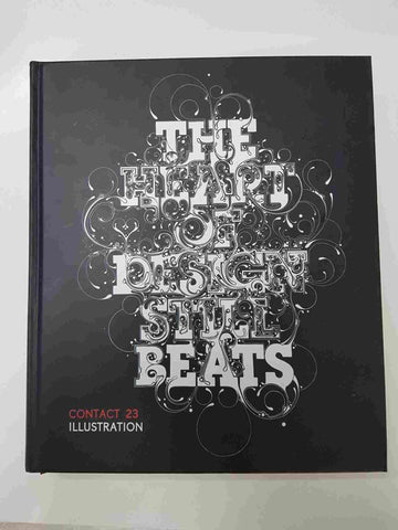 Libro publicidad: Contact 23 Illustration, The Heart of Design Still Beats. Textos en ingles