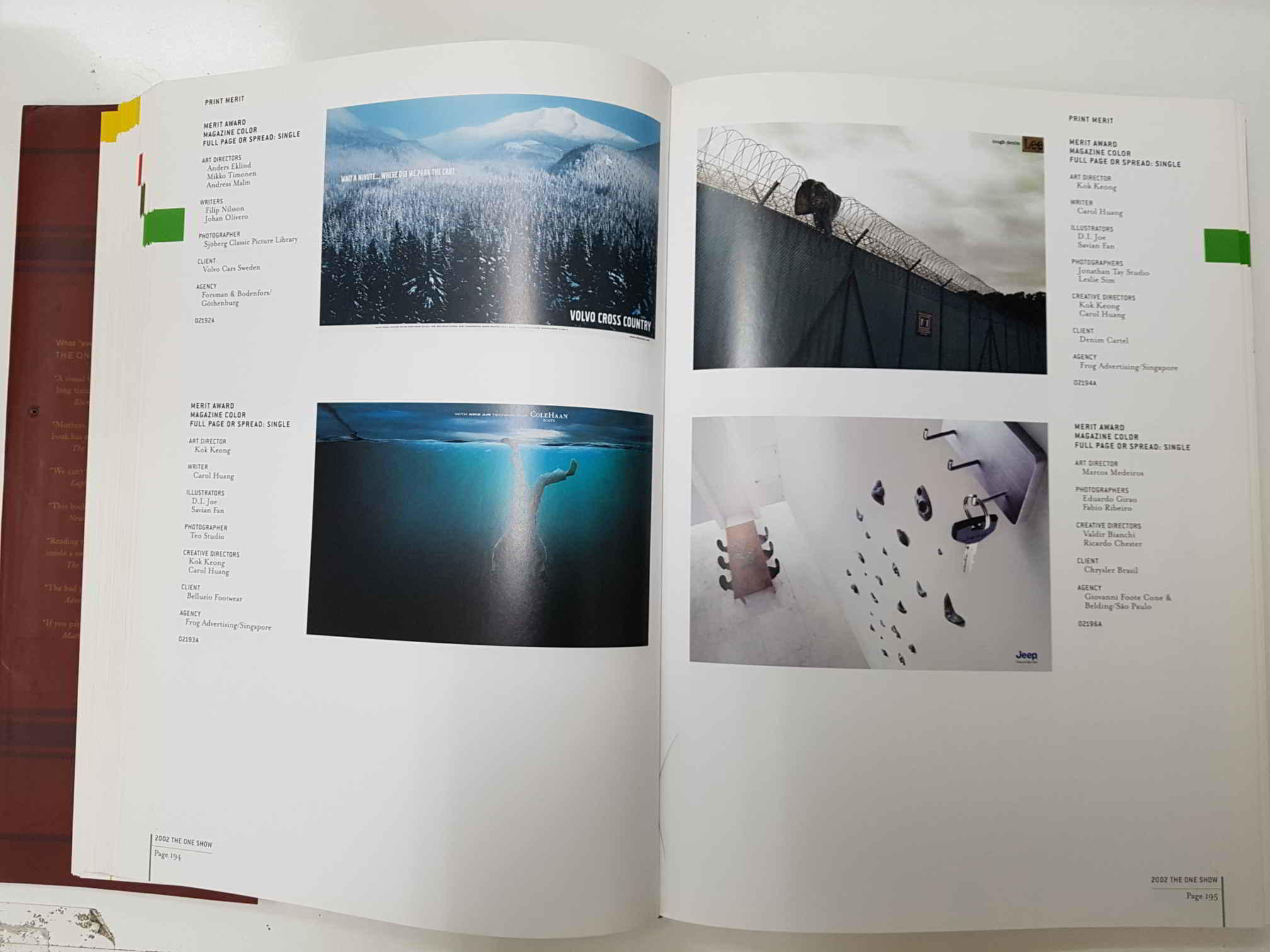 Libro en ingles: The One Show Annual vol. 24 - Advertisings best print, design, radio and tv. Contiene dos DVDs