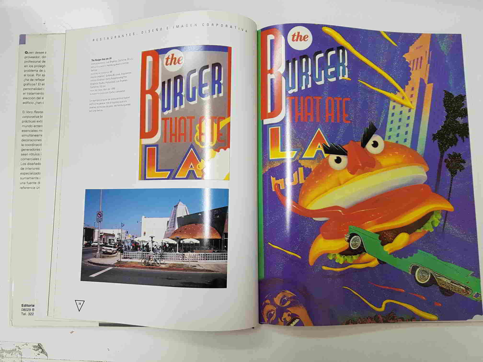 Libro: Restaurantes. Diseño e imagen corporativa. Stafford Cliff