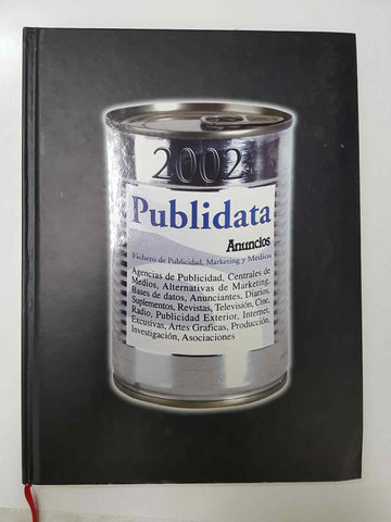 Libro: Publidata Anuncios 2002. Fichero de publicidad, Marketing y Medios