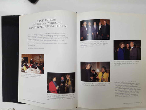 Libro: Annual Five, The New York Festivals. International Advertising Awards. Textos en ingles