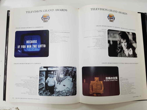 Libro: Annual Five, The New York Festivals. International Advertising Awards. Textos en ingles