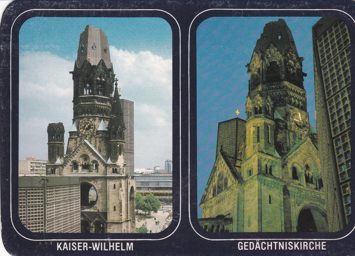 POSTAL B6502: BERLIN: KAISER WILHELM MEMORIAL