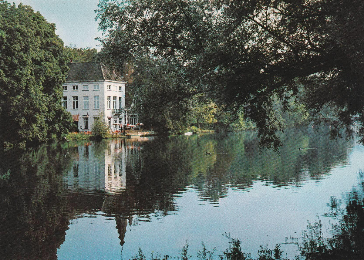 POSTAL B6506: BRUSELAS: LAGO AMOR