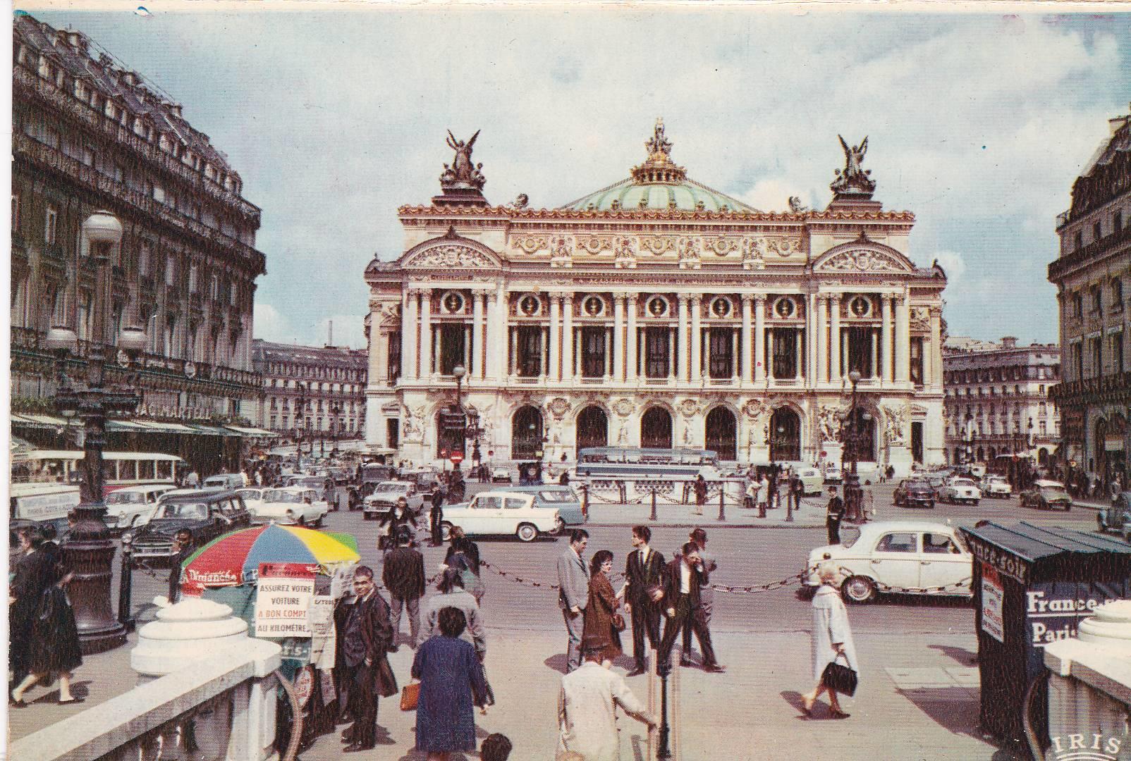 POSTAL B6507: PARIS: PALACIO DE LA OPERA