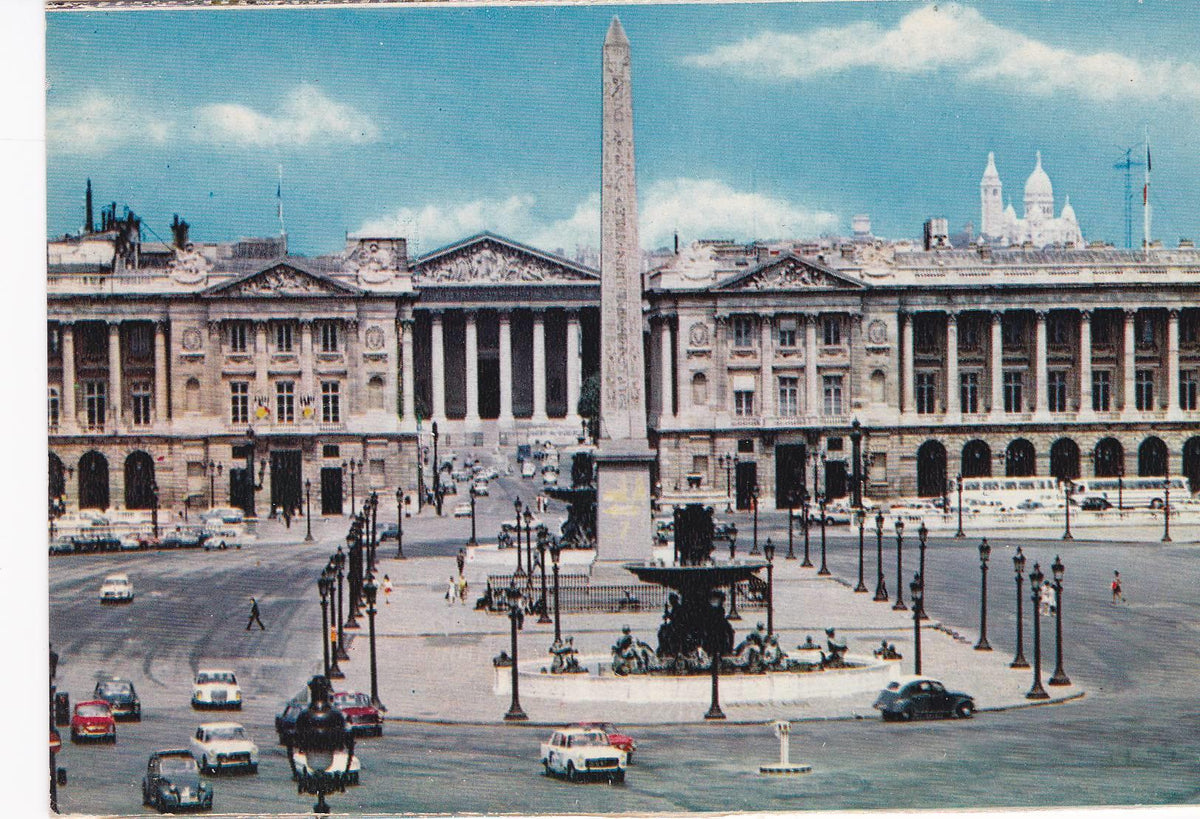 POSTAL B6509: PARIS: PLAZA DE LA CONCORDIA