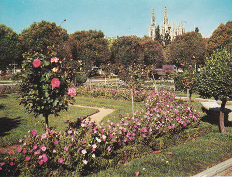 POSTAL B6518: BURGOS: JARDINES DEL INSTITO