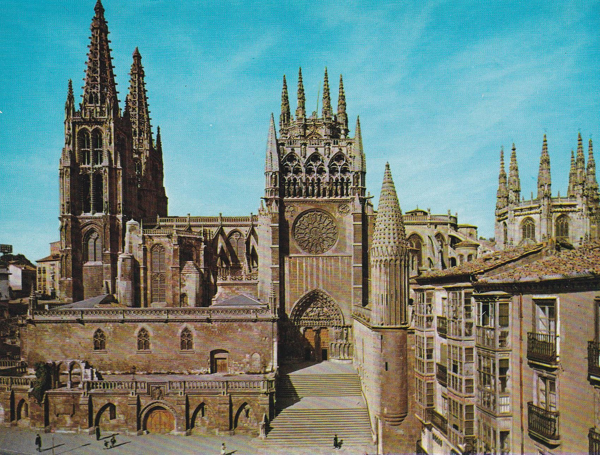 POSTAL B6522: BURGOS: CATEDRAL. PORTADA DEL SARMENTAL