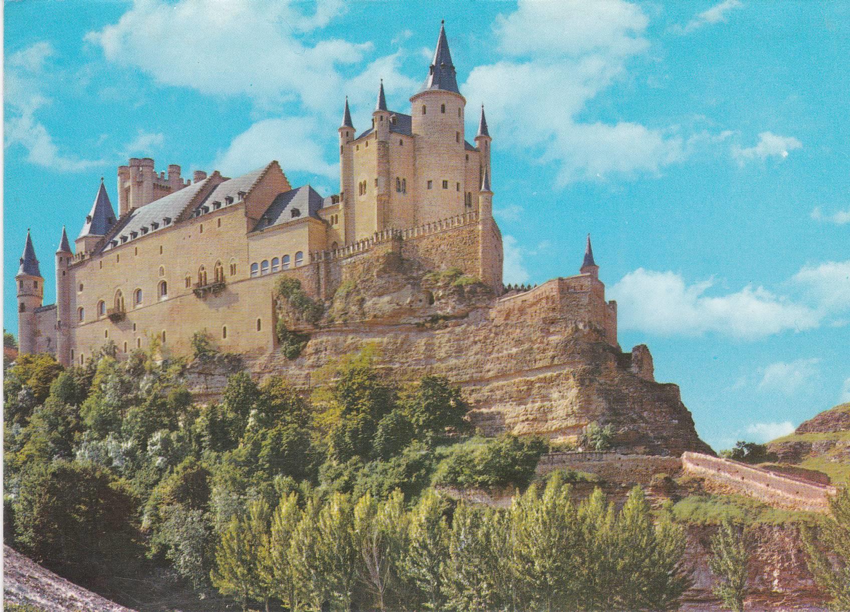POSTAL B6536: SEGOVIA: EL ALCAZAR. FACHADA ESTE
