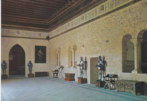 POSTAL B6540: SEGOVIA: EL ALCAZAR. VISTA GENERAL SALA GALERA