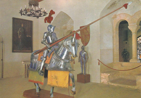 POSTAL B6545: SEGOVIA: EL ALCAZAR. RINCON DE LA ANTESALA