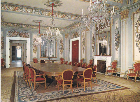 POSTAL B6551: BARCELONA: PALACIO REAL DE PEDRALBES. SALON DE CONSEJO DE MINISTROS