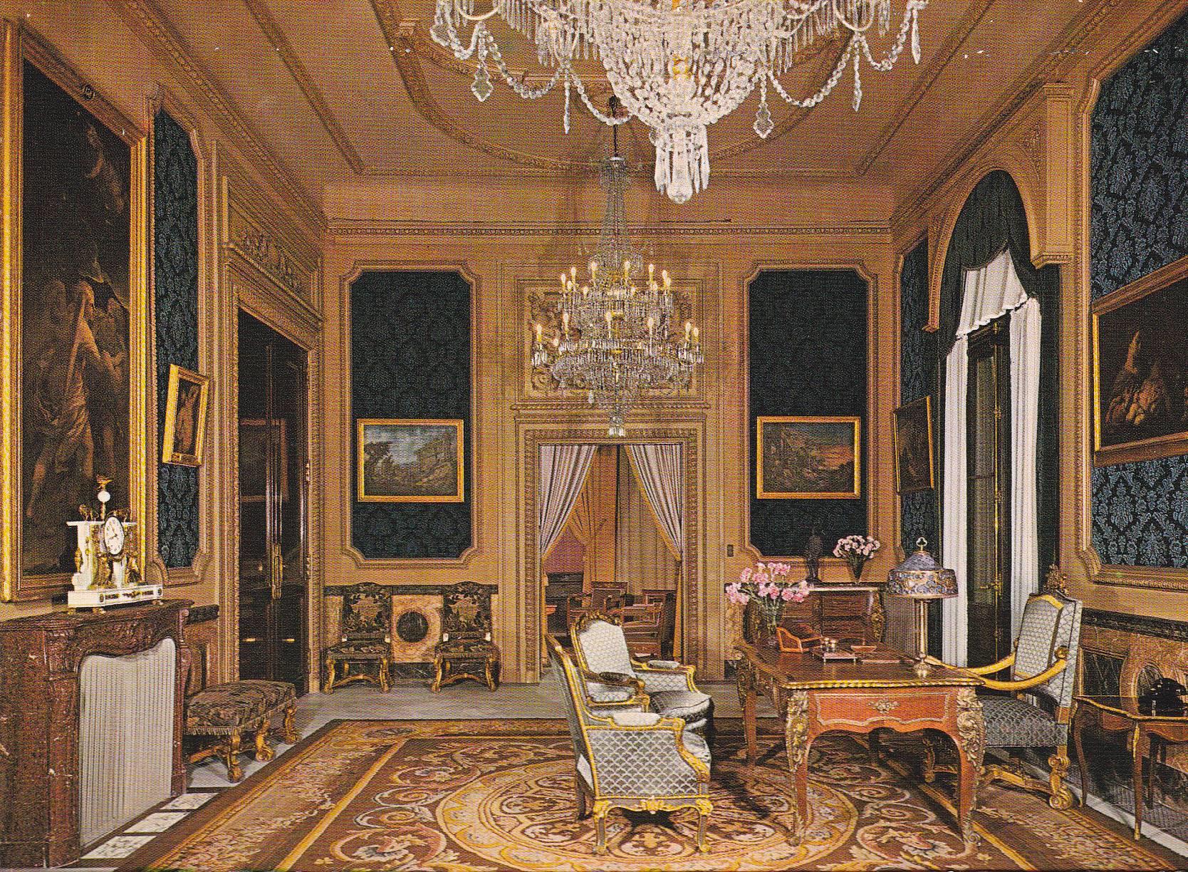 POSTAL B6554: BARCELONA: PALACIO REAL DE PEDRALBES. DESPACHO JEFE DE ESTADO