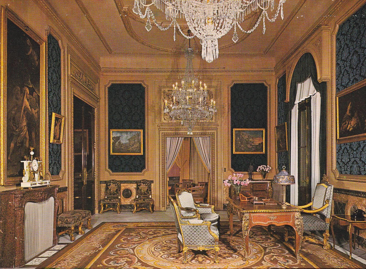 POSTAL B6554: BARCELONA: PALACIO REAL DE PEDRALBES. DESPACHO JEFE DE ESTADO