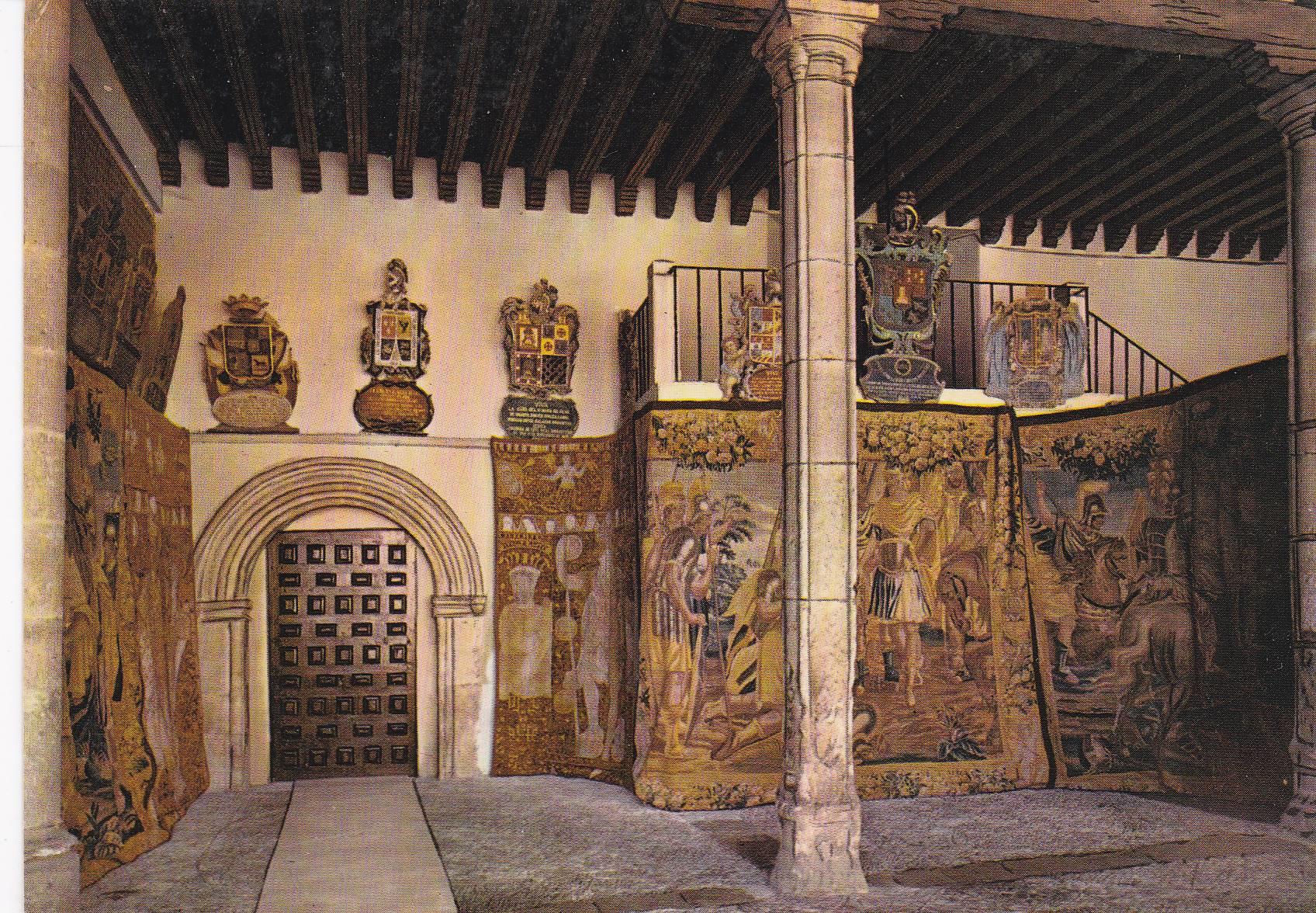 POSTAL B6560: BURGOS: MONASTERIO DE LAS HUELGAS REALES. ENTRADA DE REYES