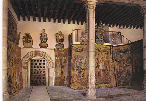 POSTAL B6560: BURGOS: MONASTERIO DE LAS HUELGAS REALES. ENTRADA DE REYES