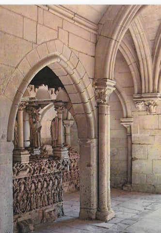 POSTAL B6561: BURGOS: MONASTERIO DE LAS HUELGAS REALES. SEPULCROS DE LOS CABALLEROS