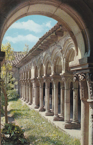 POSTAL B6563: BURGOS: MONASTERIO DE LAS HUELGAS REALES. CLAUSTRILLAS