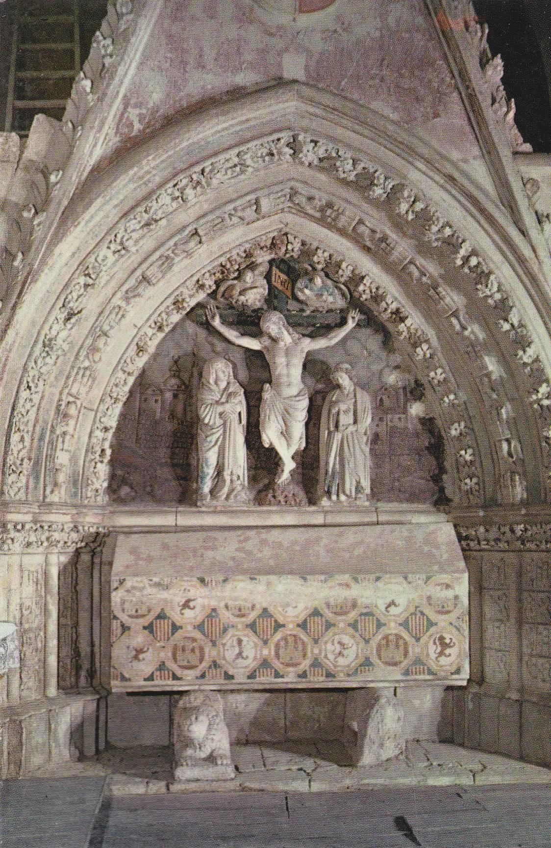 POSTAL B6568: BURGOS: MONASTERIO DE LAS HUELGAS REALES. SEPULCRO DE DON FERNANDO DE LA CERDA