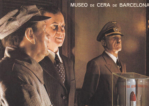 POSTAL B6574: BARCELONA: MUSEO DE CERA. DIRIGENTES POLITICOS