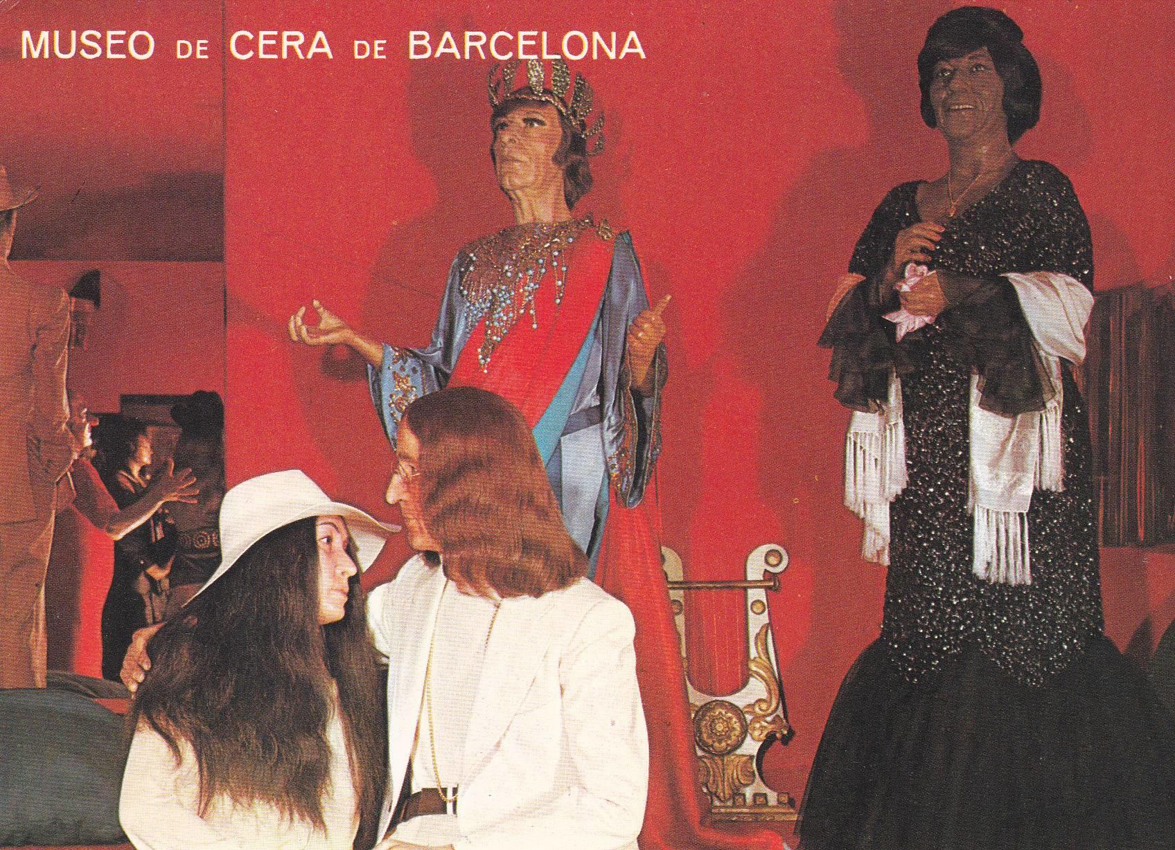 POSTAL B6578: BARCELONA: MUSEO DE CERA. SET