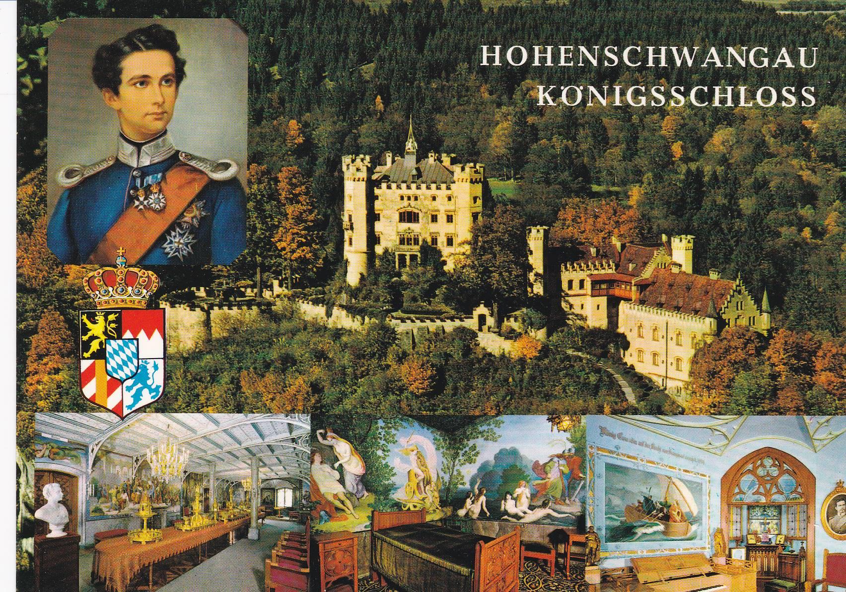 POSTAL B6605: ALEMANIA: HOHENSCHWANGAU