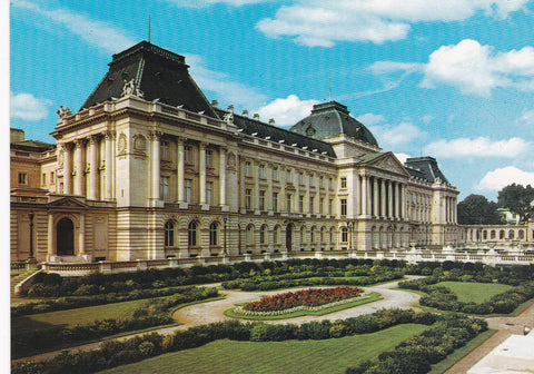 POSTAL B6613: BRUSELAS: PALAIS ROYAL