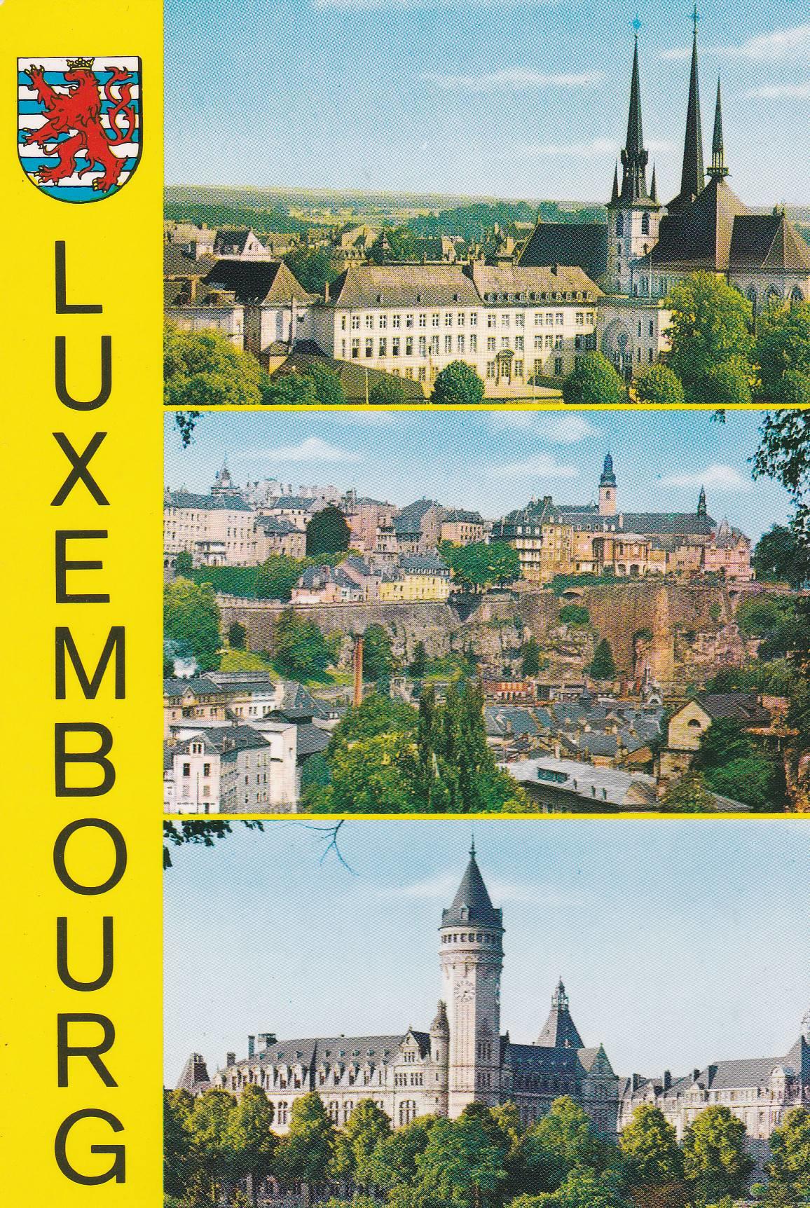 POSTAL B6614: LUXEMBURGO: CATEDRAL