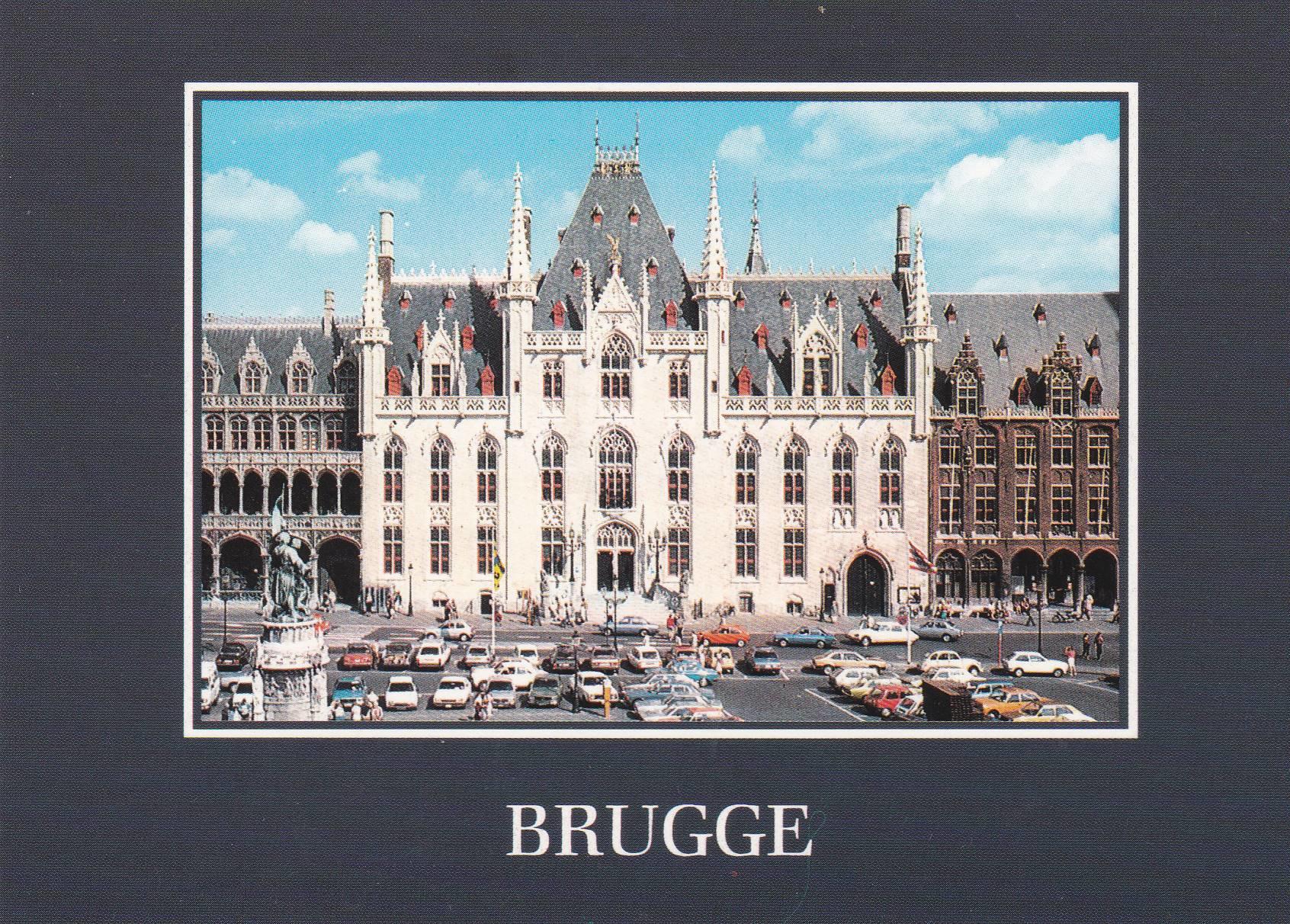 POSTAL B6615: BRUJAS: MARKTPLEIN