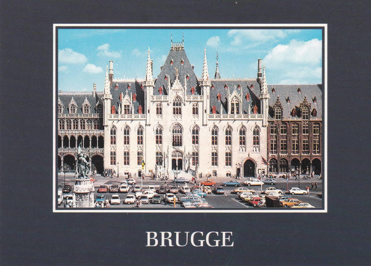 POSTAL B6615: BRUJAS: MARKTPLEIN