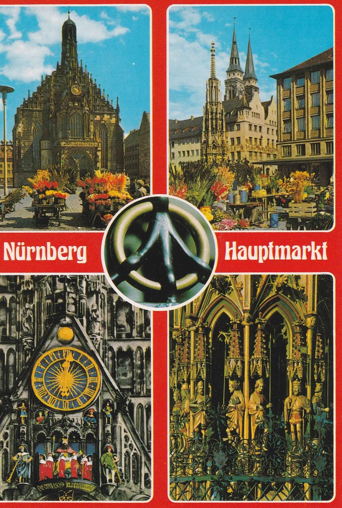 POSTAL B6624: NURNBERG: DIVERSOS ASPECTOS