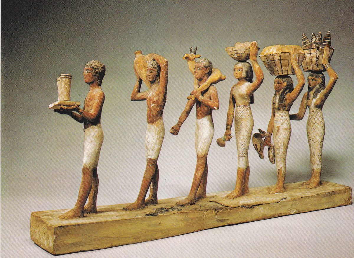 POSTAL B6627: MUSEO BERLIN: DETALLE EXPOSICION OFFRANDES