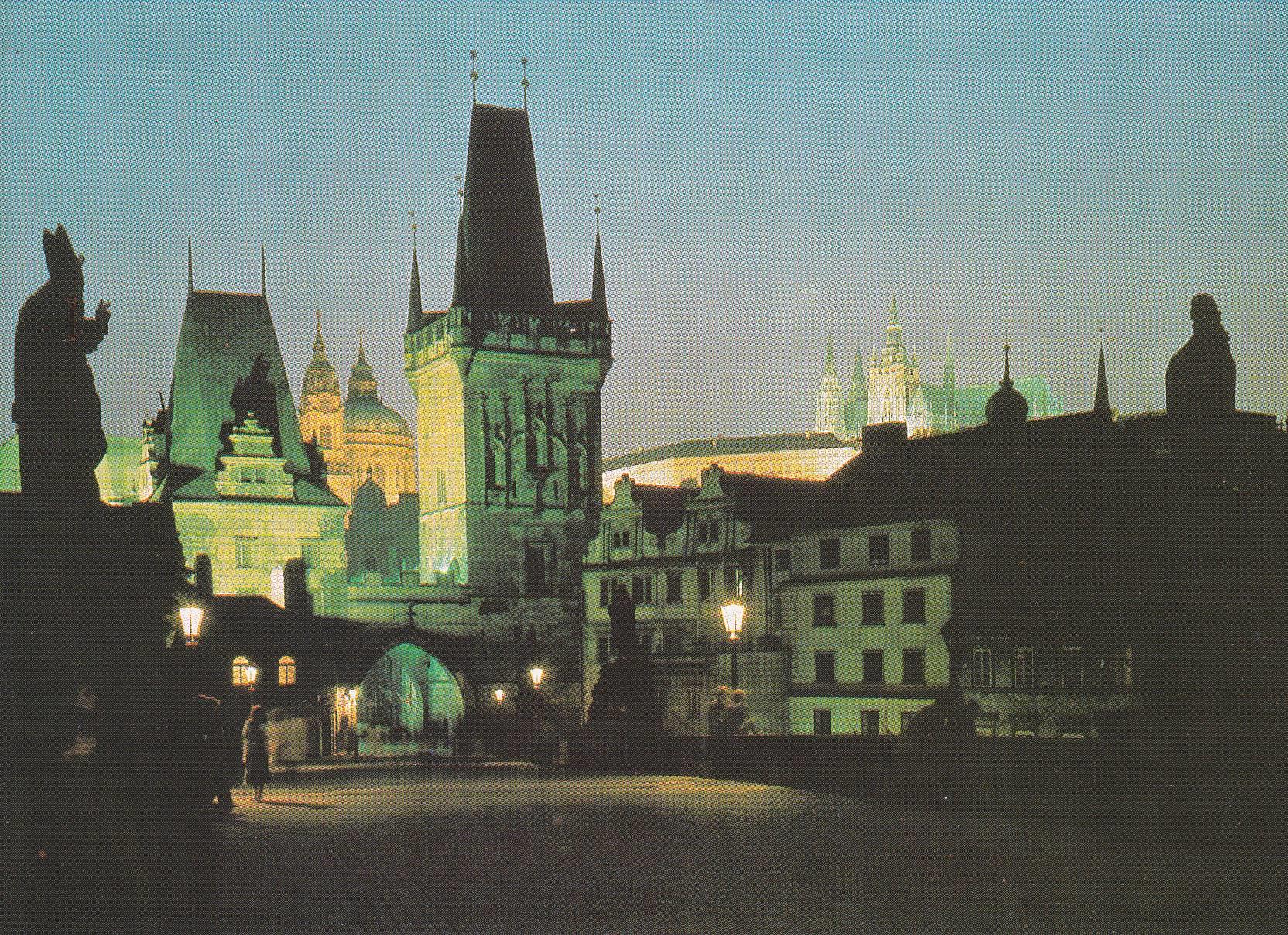POSTAL B6629: PRAGA: CASTILLO DE PRAGA