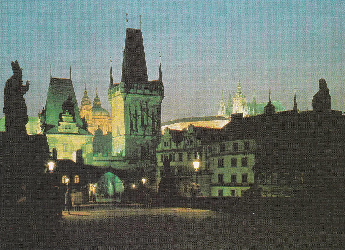POSTAL B6629: PRAGA: CASTILLO DE PRAGA