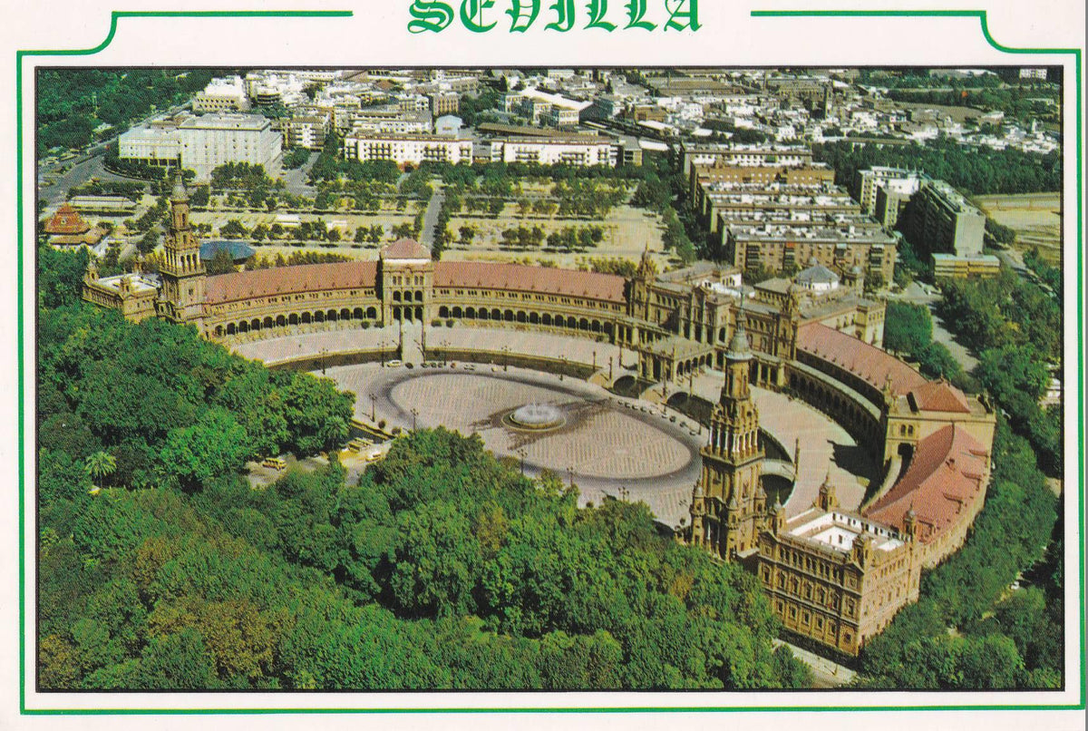 POSTAL B6637: SEVILLA: PLAZA ESPAÑA