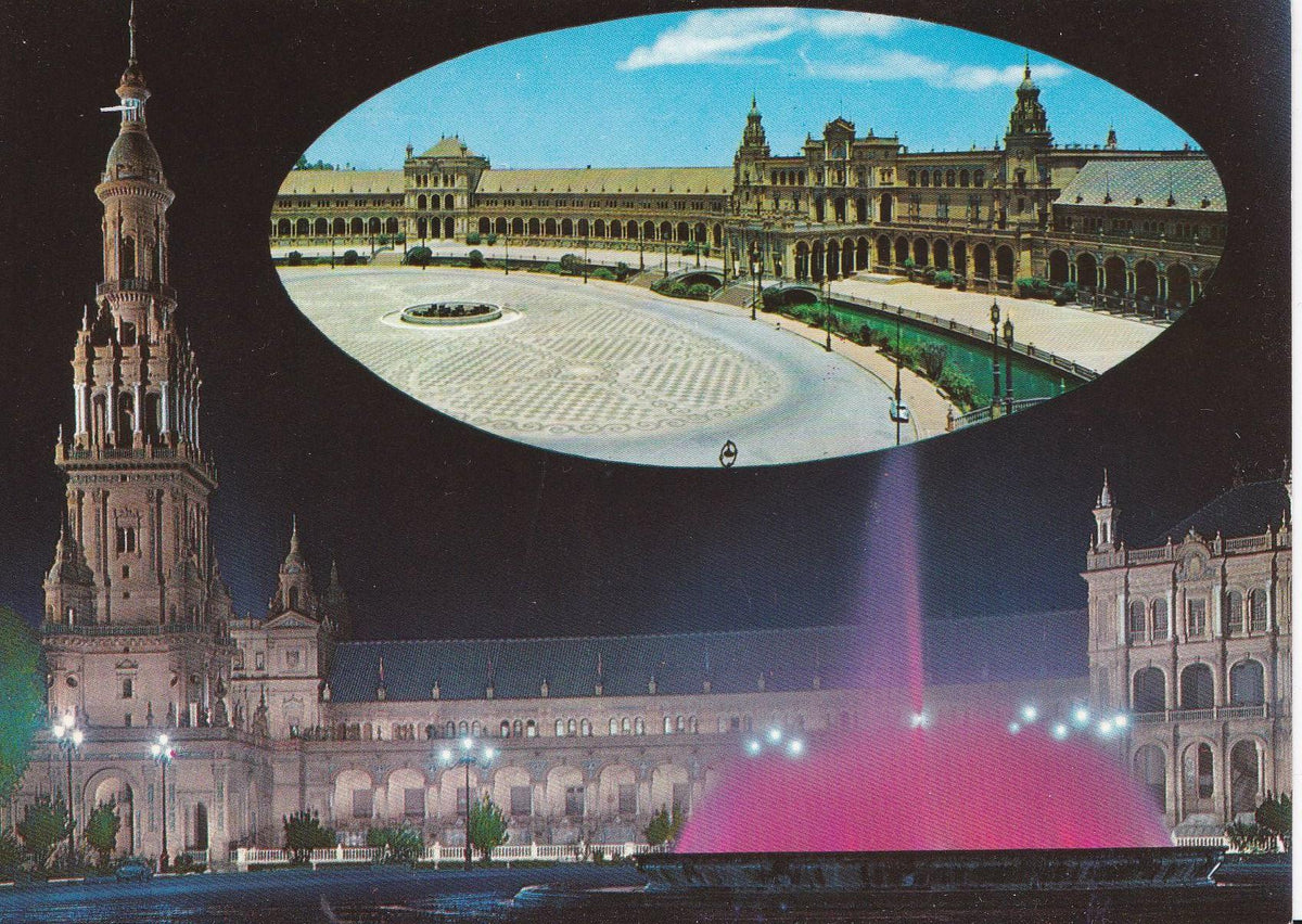 POSTAL B6638: SEVILLA: PLAZA ESPAÑA