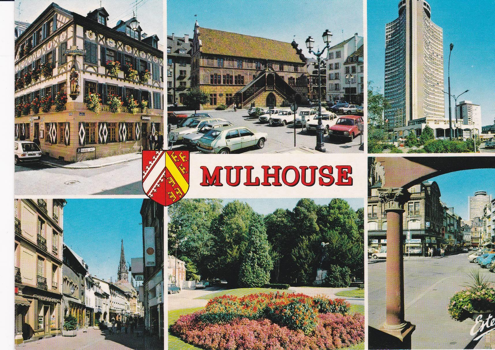 POSTAL B6640: ALSACIA: MULHOUSE
