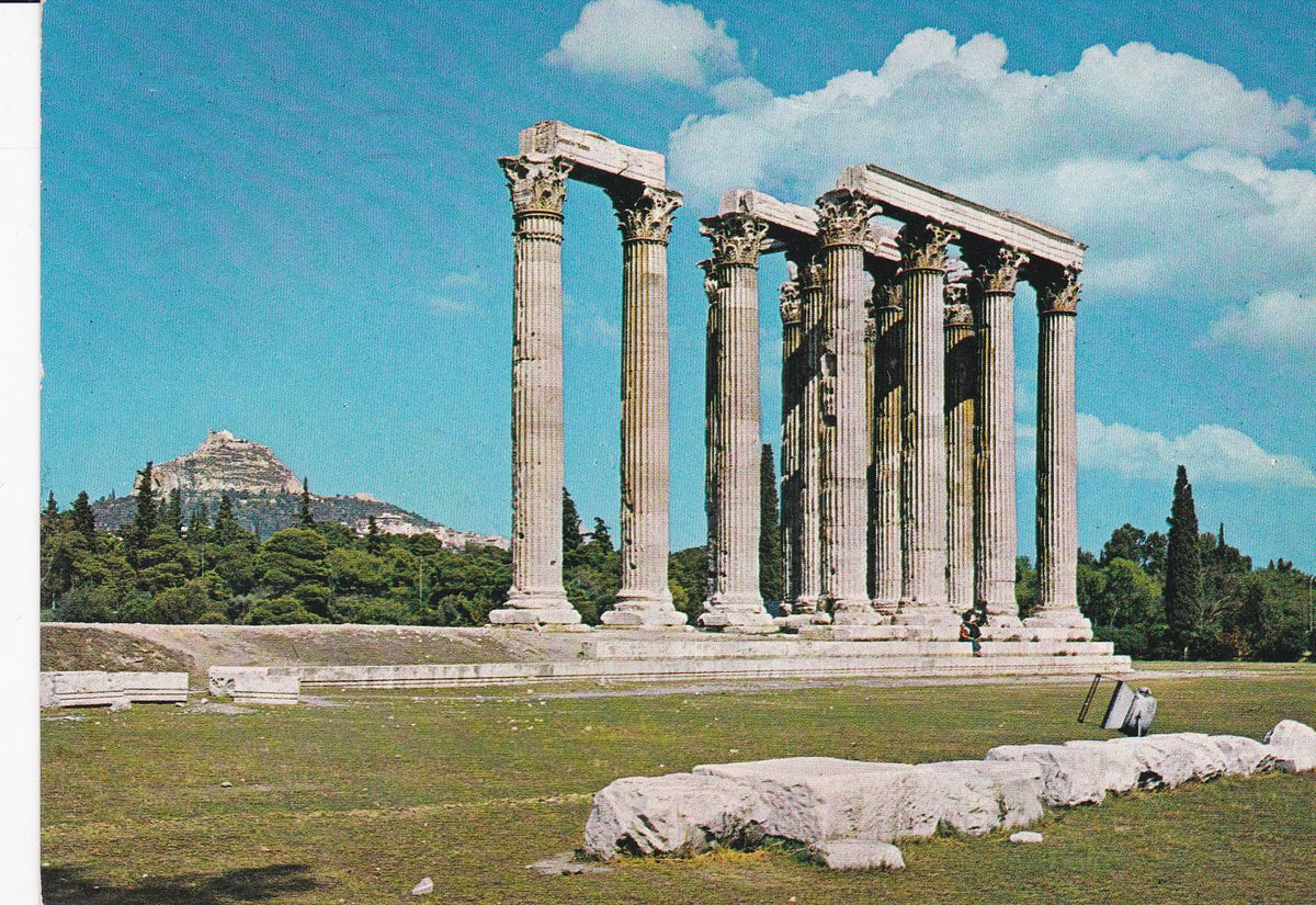 POSTAL B6643: ATENAS: TEMPLO DE JUPITER