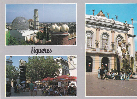 POSTAL B6646: FIGUERES: TEATRO MUSEO DALI