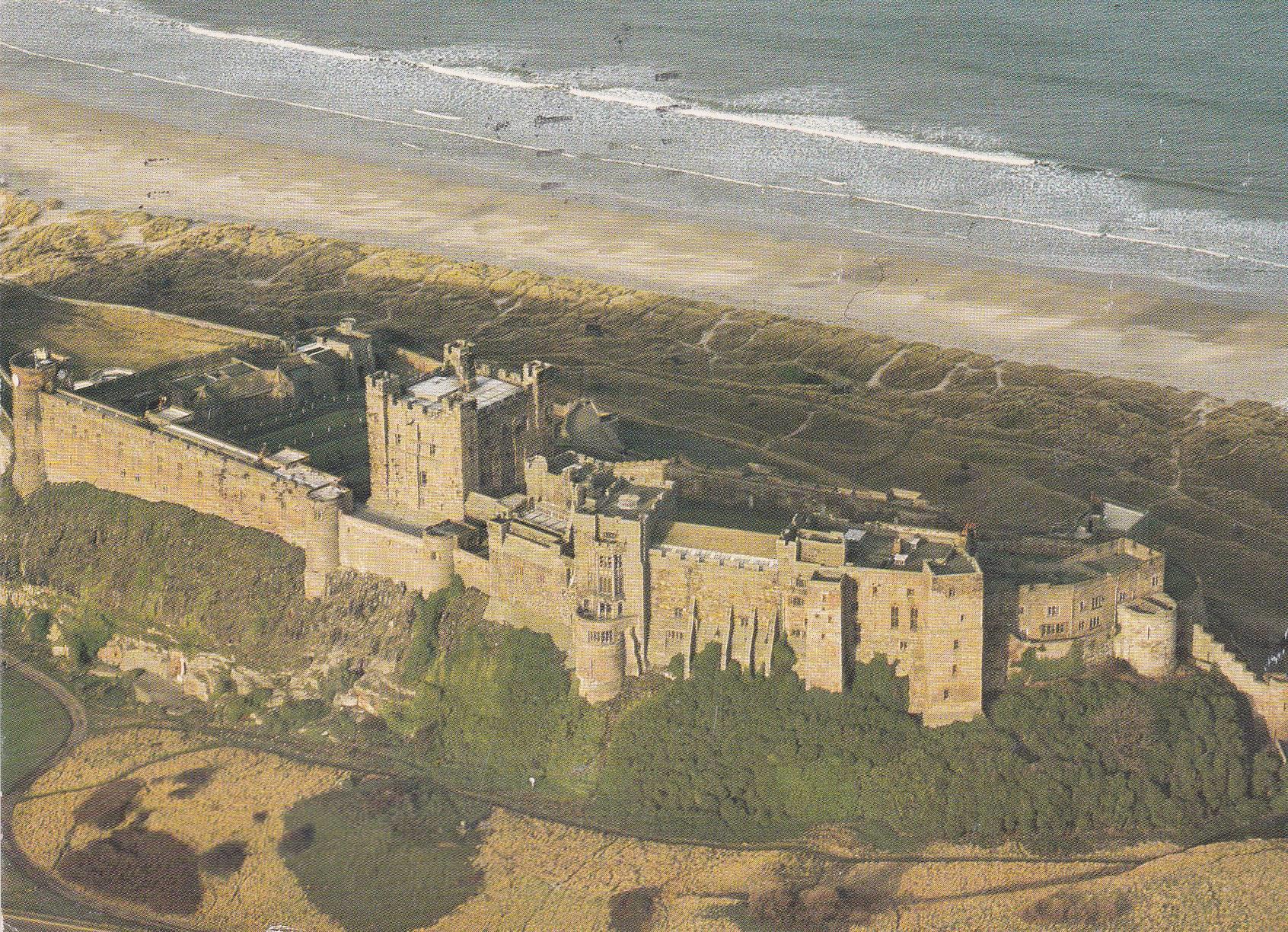 POSTAL B6648: NORTHUMBERLAND: BAMBURGH CASTLE